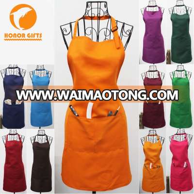 Promotional Customized Advertising Cooking Cotton Kitchen Apron