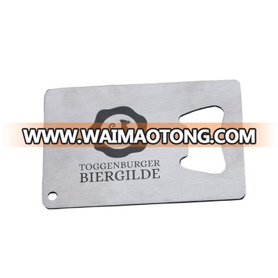 Wholesale Stainless Steel Custom Business Card Bottle Openers