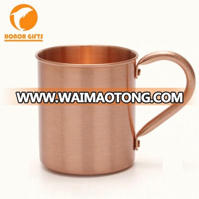 Professional Manufacturer 100% Solid Pure Copper Moscow Mule Mug