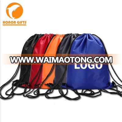 Promotional Fashionable Custom Non Woven Drawstring Bag