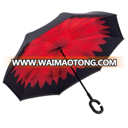 Top Quality 23 Inch Special Design Upside Down Magic Inverted Umbrella